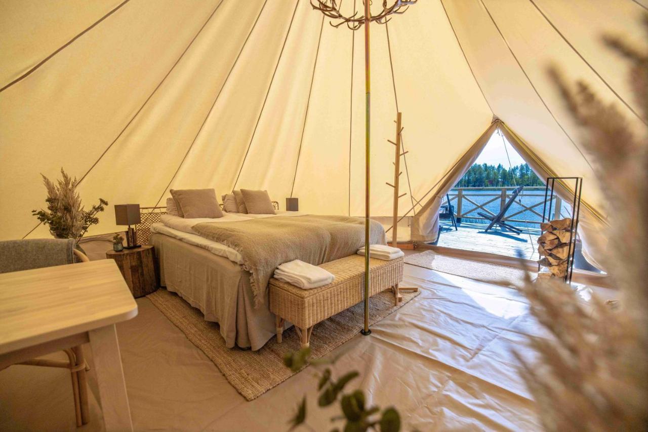 Camp Gielas, Arvidsjaur Bagian luar foto